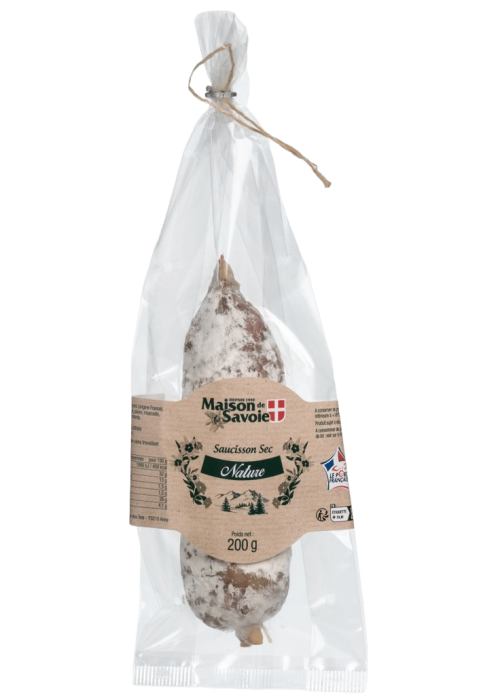 0105035.015 Saucisson Savoie bag Nature VPF 200g MDS